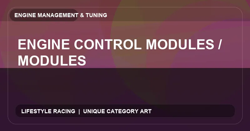 Engine Control Modules / Modules